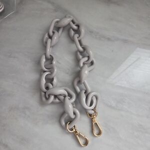SENREVE Chain Gray Resin Shoulder Bag Strap
